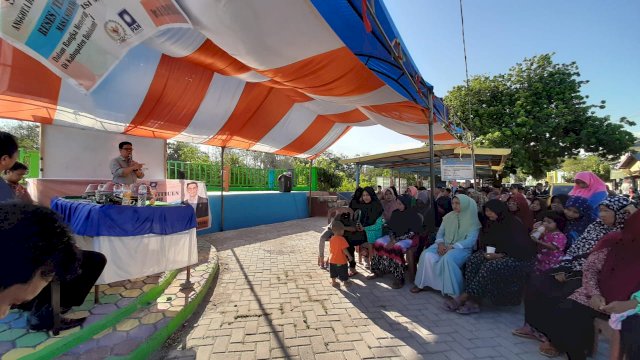 Di Gantarang, edy Manaf Dengar Curhatan Warga