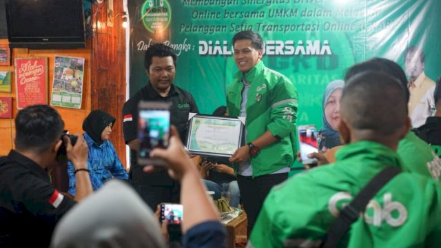 Nurhaldin Ditunjuk Sebagai Pembina Komunitas Ojol Makassar