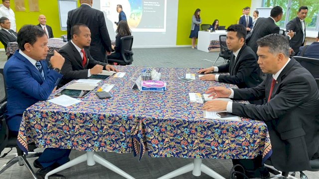 Wagub Sulsel Hadiri Seminar Persiapan Transformasi Industri 4.0 dengan Pemerintah Singapura