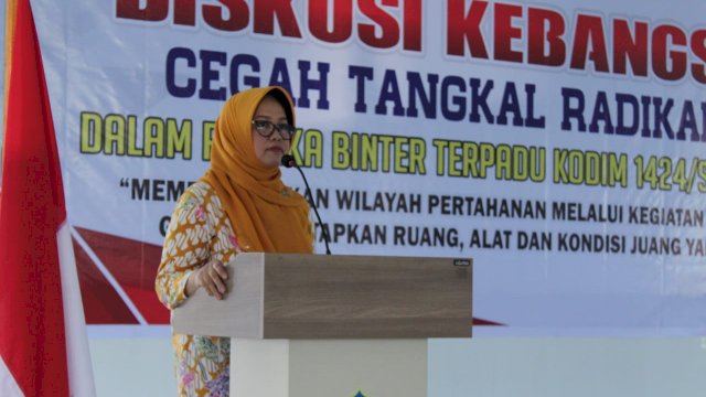 Wabup Sinjai Buka Diskusi Tolak Radikalisme