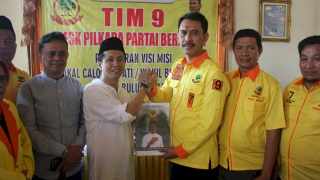 Ketua DPD Berkarya Bulukumba Puji Leadership Jamaluddin M Syamsir