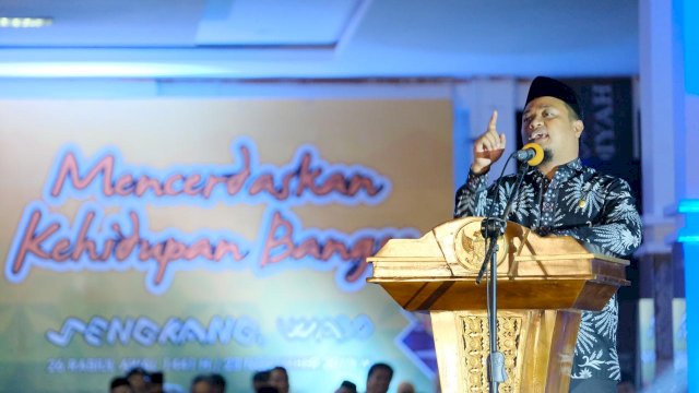 Wagub Langsung Hadiri Acara Akbar Muhammadiyah di Wajo