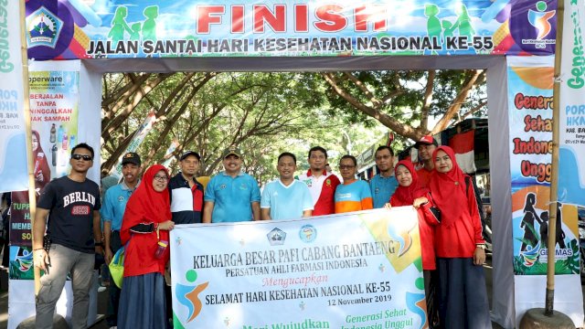 Jalan Santai HKN ke-55, Bupati: ini Milik Warga Bantaeng Seutuhnya