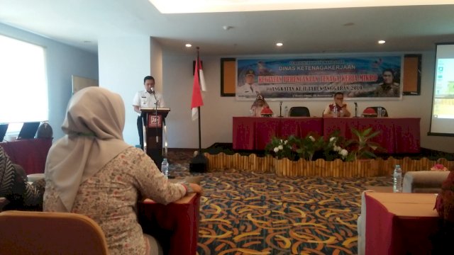 Ajak Ratusan Pengusaha, Disnaker Makassar Beri Pemahaman Perencanaan Tenaga Kerja Mikro