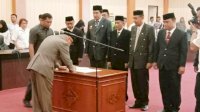Lantik Empat Pejabat, Wabup Bantaeng Minta Perkuat Persatuan dan Kekompakan