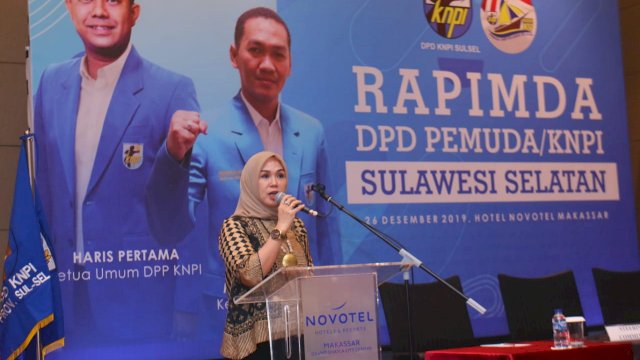 Buka Rapimda Dan Musda KNPI ke XV, Ina Kartika Sari: Pemuda Harus Kritis