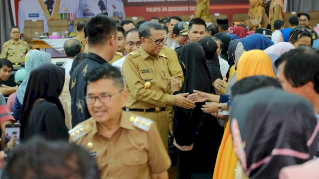 Nurdin Abdullah Hadiri Perayaan Natal Bersama di Kota Palopo