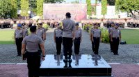 Kapolda Sulsel Pimpinan Upacara Kenaikan Pangkat TMT