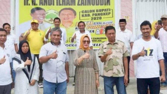 Syamsuddin Hamid Minta Masyarakat Menangkan AIZ di Pilkada Pangkep