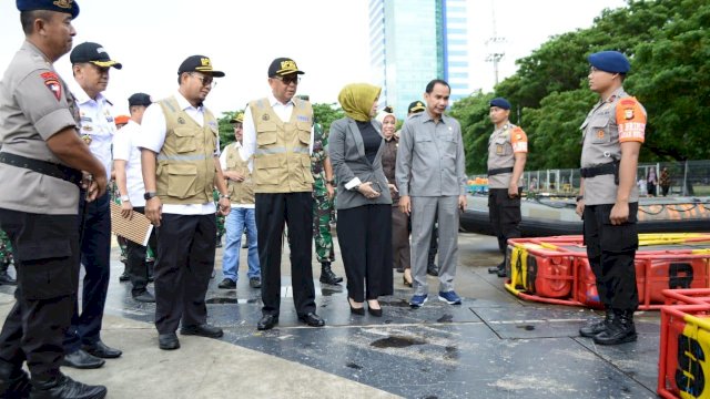 Nurdin Abdullah Apresiasi Kesiapan Brimob Hadapi Bencana Alam