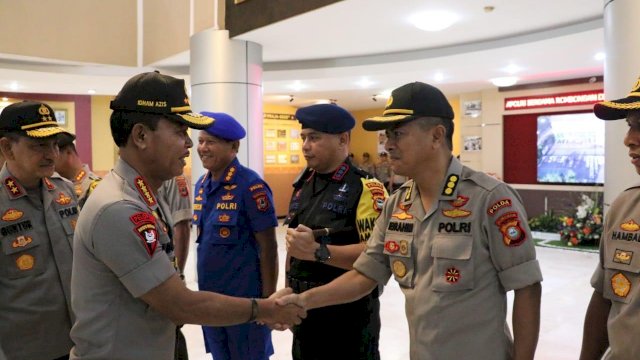 Kunjungan Ke Polda Sulsel, Kapolri Tekankan Netralitas Anggota Polri Dalam Pilkada 2020