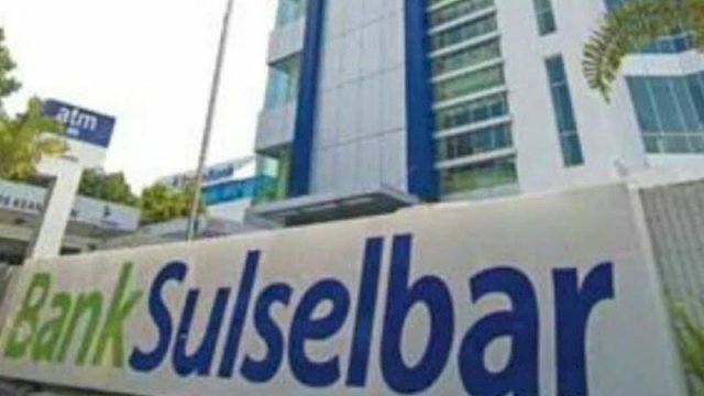 Gedung Bank Sulselbar. (*) 