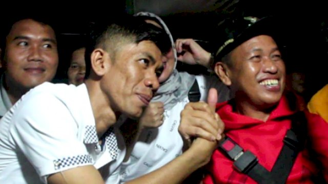 Haerul Bersama Bupati Pangkep Syamsuddin Hamid 