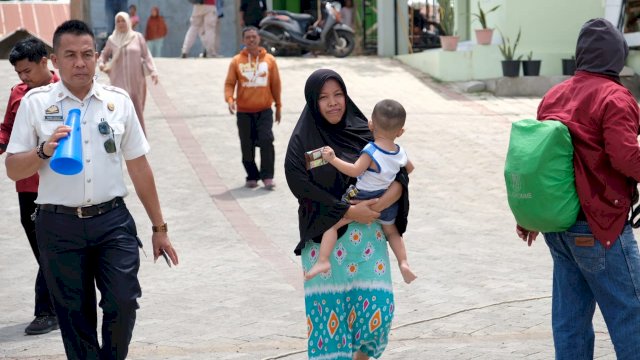 Pemda Gowa Gelar  Simulasi Peringatan Dini dan Evakuasi Banjir Sungai Jeneberang