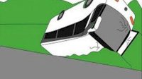 Bus Terguling, Enam Penumpang  Tewas