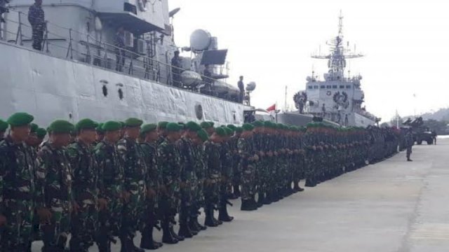 Kapal China Kalim Laut Natuna, TNI Serahkan Pasukan