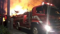 Gudang Minyak Goreng di Insinyur Sutami Hangus Terbakar
