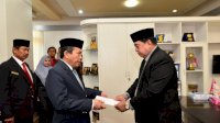 Sekprov Sulsel, Lantik Enam Pejabat Definitif Eselon II