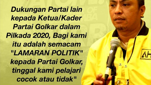 MRP Minta Kandidat yang Ingin Jadi Ketua Golkar Bersabar Sampai 5 Tahun