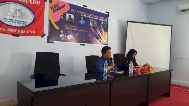 HMPS Sasindo Gelar Pelatihan Advokasi Literasi Pertama