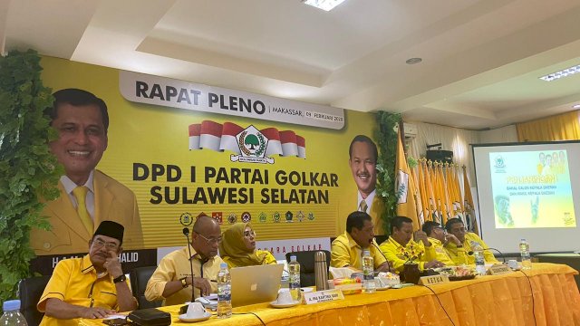 Hari Ini Golkar Sulsel Tetapkan Tiga Nama Balon Cakada