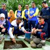 Gubernur NA Lakukan Peletakan Batu Pertama Pembangunan Education Center Fisipol Unhas