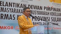 Dilantik Sebagai Ketua MKGR Sulsel, Taufan Pawe Janji Kembalikan Kejayaan