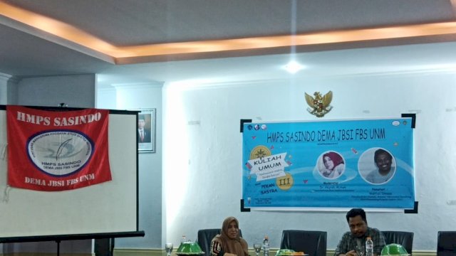 Sambut Pekan Sastra III, HMPS Sasindo Hadirkan Mahfud Ikhwan