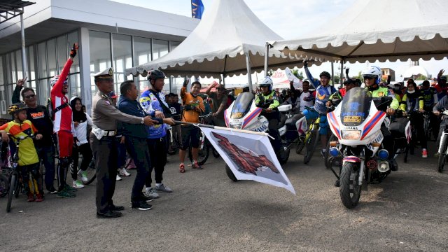 Syahar Lepas Ratusan Sepeda Peserta Fun Bike Milad 47 RMS. ﻿