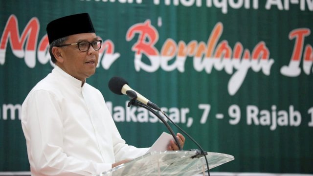 Di Silatnas Matan Gubernur Minta Mahasiswa Berdoa Hadapi Virus Corona