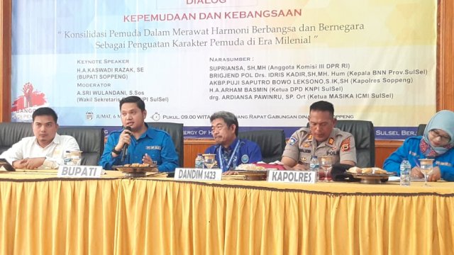 Ketua KNPI Sulsel Ajak Pemuda Perangi Narkoba
