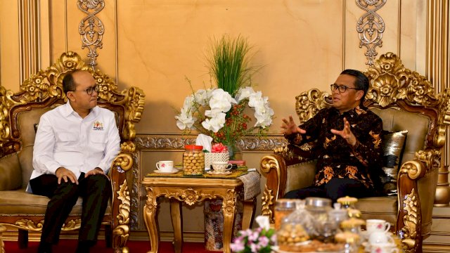 Gubernur Nurdin Terima Kunjungan Ketua KADIN Bahas Sinergi Pemerintah – Dunia Usaha