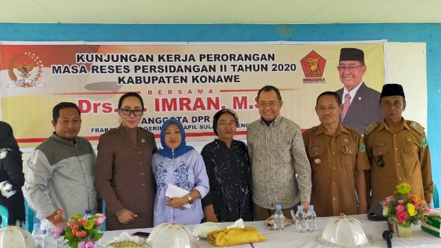 Anggota DPR RI Imran Akan Perjuangkan Aspirasi Warga Konawe