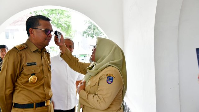 Gubernur Nurdin Imbau Kegiatan yang Sifatnya Massal Ditunda