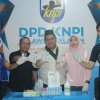 KNPI Sulsel, HMI dan IMM Kerjasama Buat Hand Sanitizer