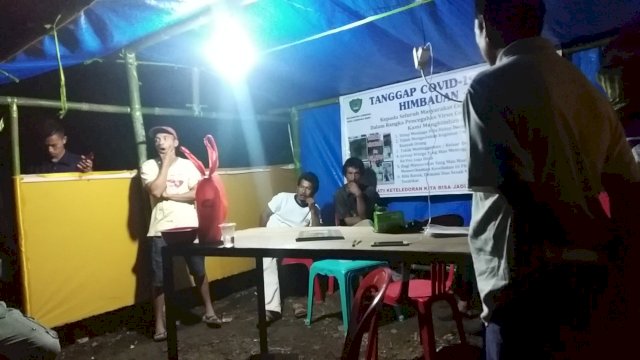 Desa Cenrana Baru Siapkan Tiga Pos Jaga Tanggap Covid-19