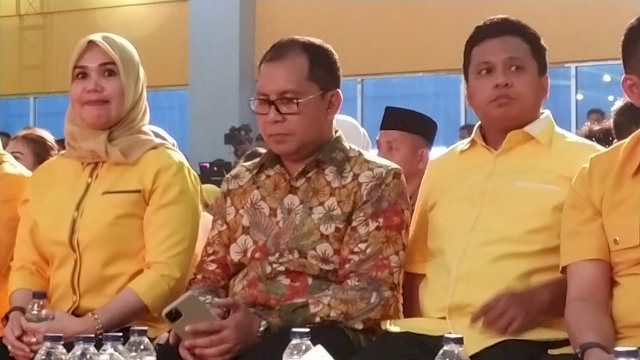 Hadiri Deklarasi Pilkada Golkar, DP Duduk Disamping Zunnun