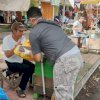 Andir Rio Bagi 1.000 Sembako dan APD ke Warga Bonw