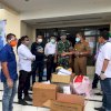 Wakil Ketua DPRD Sulsel Salurkan Bantuan APD ke Gugus Pencegahan Covid-19 Sidrap