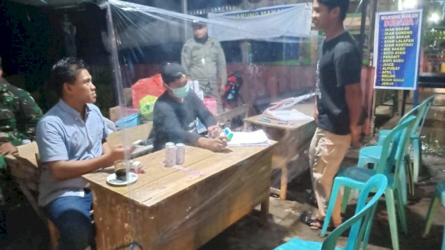 Anggota Komisi II DPR RI MItra Fachruddin MB meninaju langsung posko penanggulangan  wabah coorna 