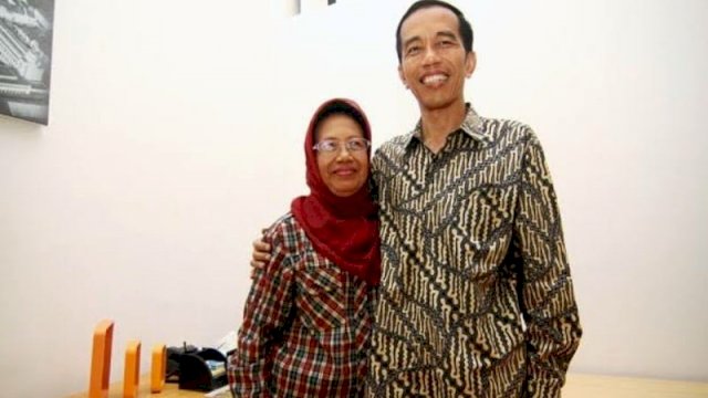Presiden Joko Widodo Bersama Ibundanya Sujiatmi 