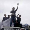 Tolak Omnibus Law, Mahasiswa Makassar Gelar Unjuk Rasa