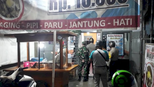 Satgas Penegakan Covid-19 Kecamatan Sisir Wilayah Bontoala