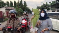 Nasdem Pinrang Bagikan Masker Ke warga