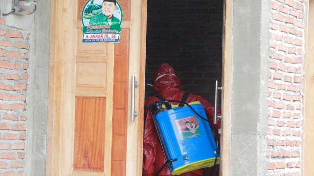 Hari Kedua Disinfeksi, Satgas Kacamatayyamo: Jangan Kendor Untuk Kemanusiaan