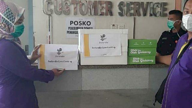 PT Zeelandia Indonesia Beri Bantuan Kepada Tenaga Medis RS Wahidin Sudirohusodo