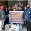 Intelkam Polrestabes Makassar Salurkan  Sembako dan APD ke Asrama Mahasiswa Bulukumba