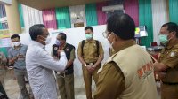 Nurdin Abdullah Pantau Posko Penanganan Virus Corona Makassar
