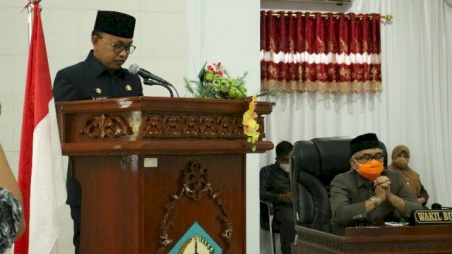 Paripurnan LKPJ Bupati Melalui Vidcon, Begini Realisasi Pemkab Bantaeng