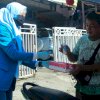 Cegah Corona, KNPI Sulsel Berbagi Masker dan Hand Sanitizer